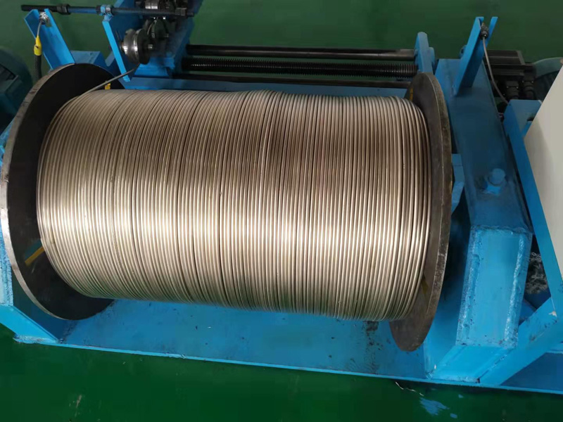 क्याल्सियम धातु निकालिएको तार